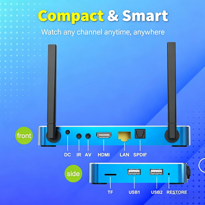🔥S6 Max 2026 Super Box for TV⏰No Monthly Fees📶100% Free TV Box