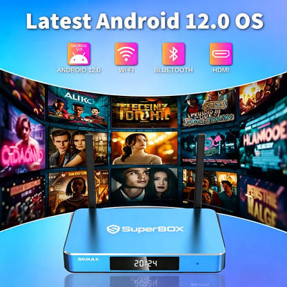 🔥S6 Max 2026 Super Box for TV⏰No Monthly Fees📶100% Free TV Box