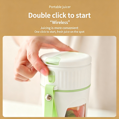 Portable Rechargeable Juicer Small Fruit Juice Cup Multifunctional Juicer for Students and Home Use
