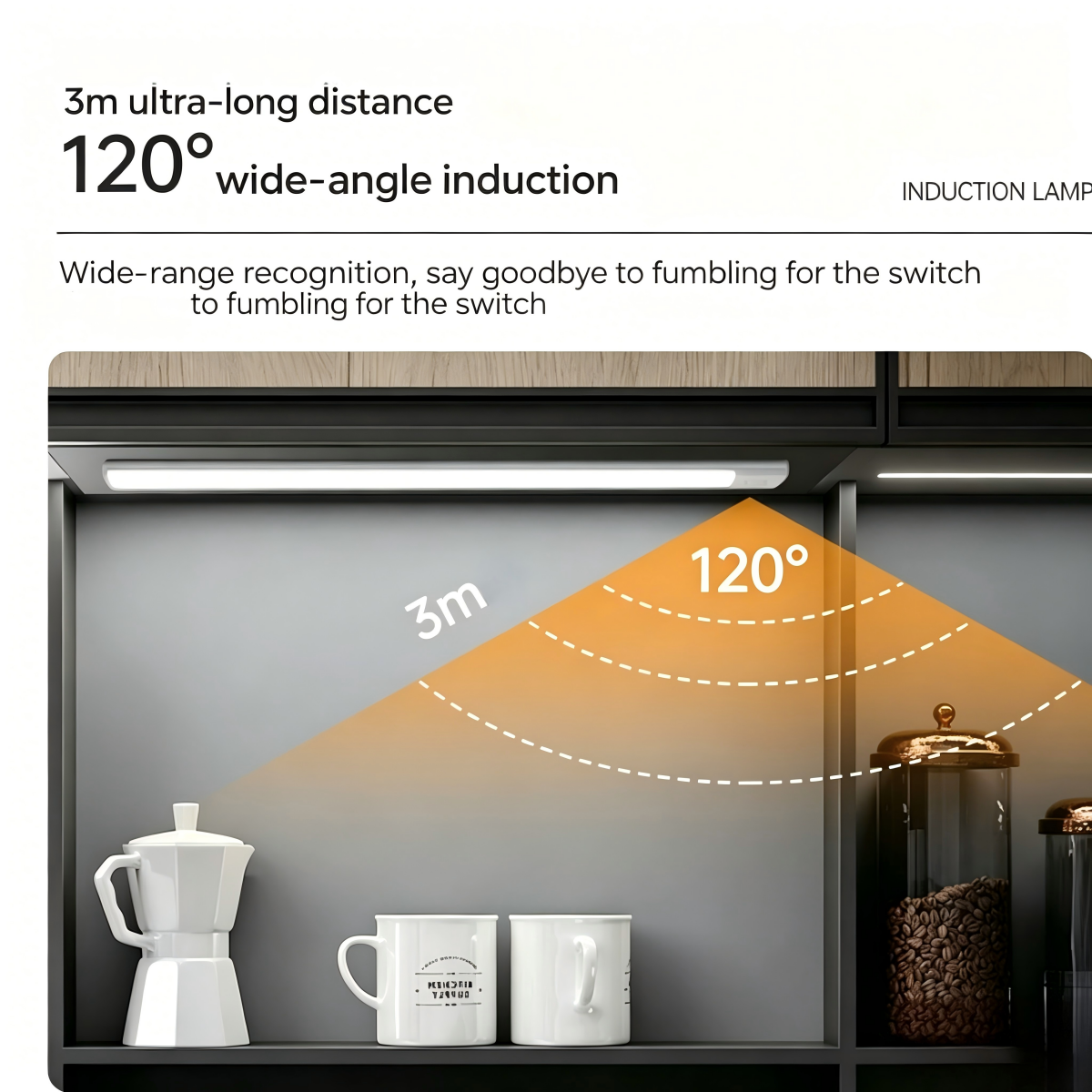 Ultra-thin human body sensor light strip, intelligent LED long strip, magnetic rechargeable cabinet, wine cabinet, wardrobe self-adhesive light strip