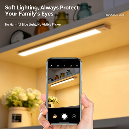 Ultra-thin human body sensor light strip, intelligent LED long strip, magnetic rechargeable cabinet, wine cabinet, wardrobe self-adhesive light strip