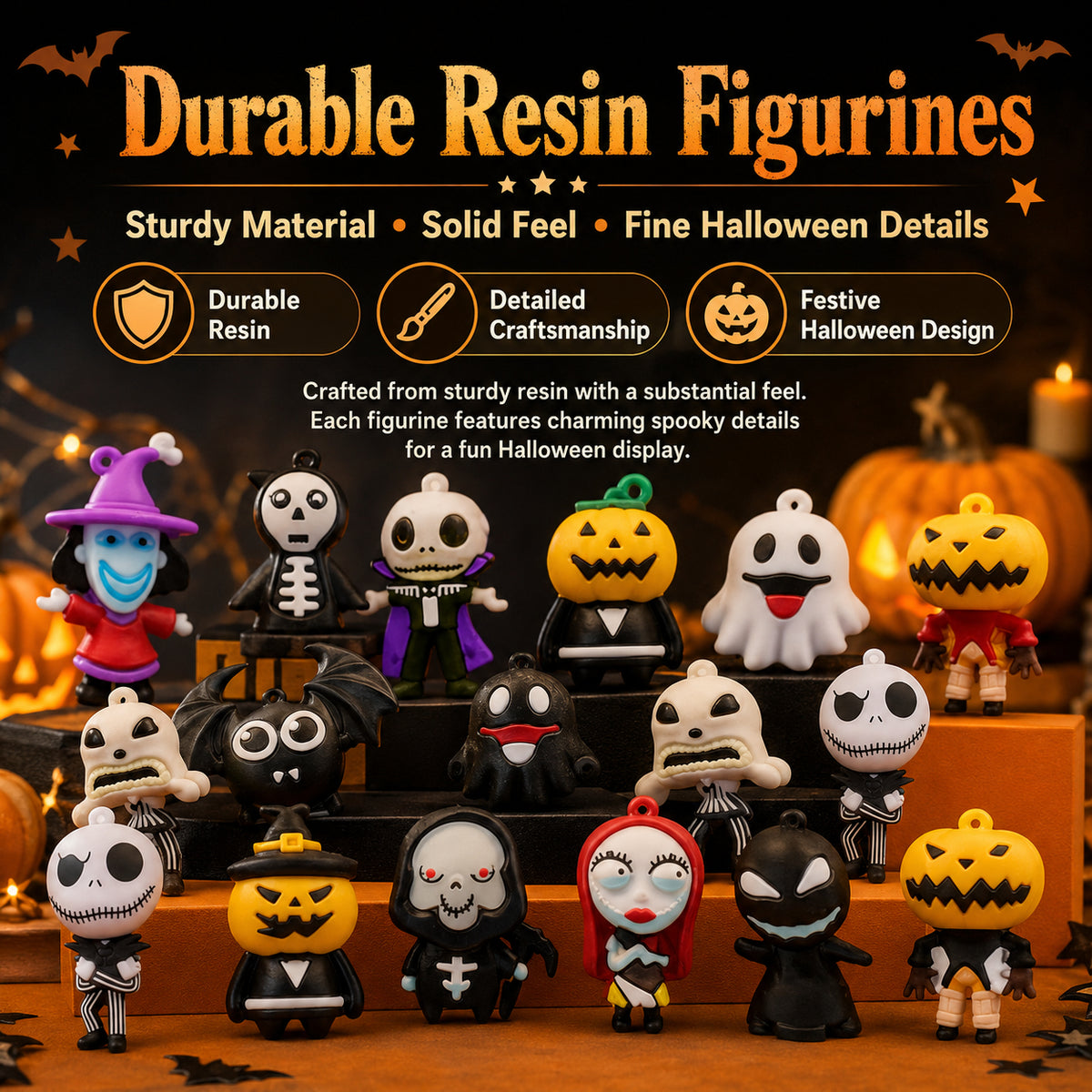 2026 Halloween Advent Calendar - 24 Scary Collectible Figures
