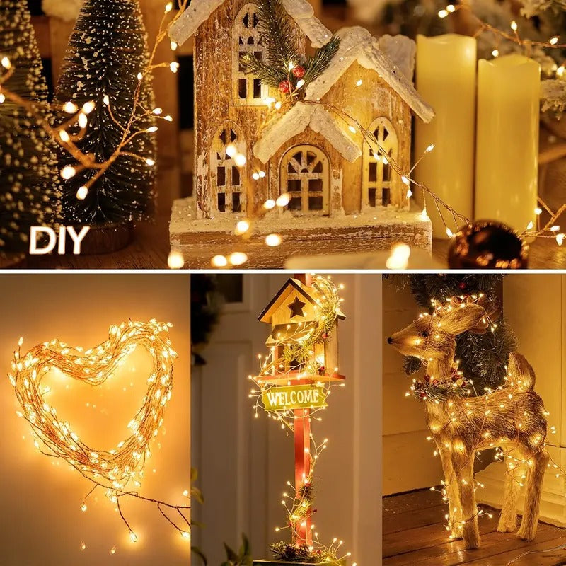 Copper Wire Waterproof Starry Fairy Lights