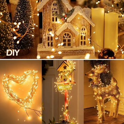 Copper Wire Waterproof Starry Fairy Lights