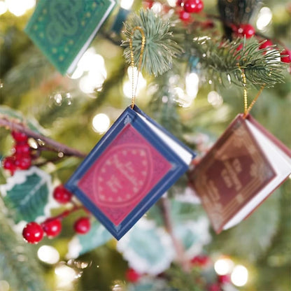 2026 Mini Book Advent Calendar- 24 Christmas Ornaments for Book Lovers
