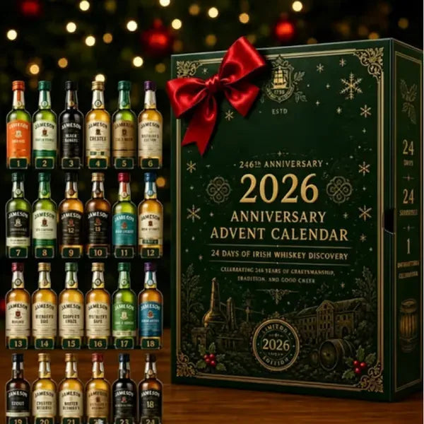 2026 Champagne Advent Calendar - 24-Day Collectible Christmas Countdown