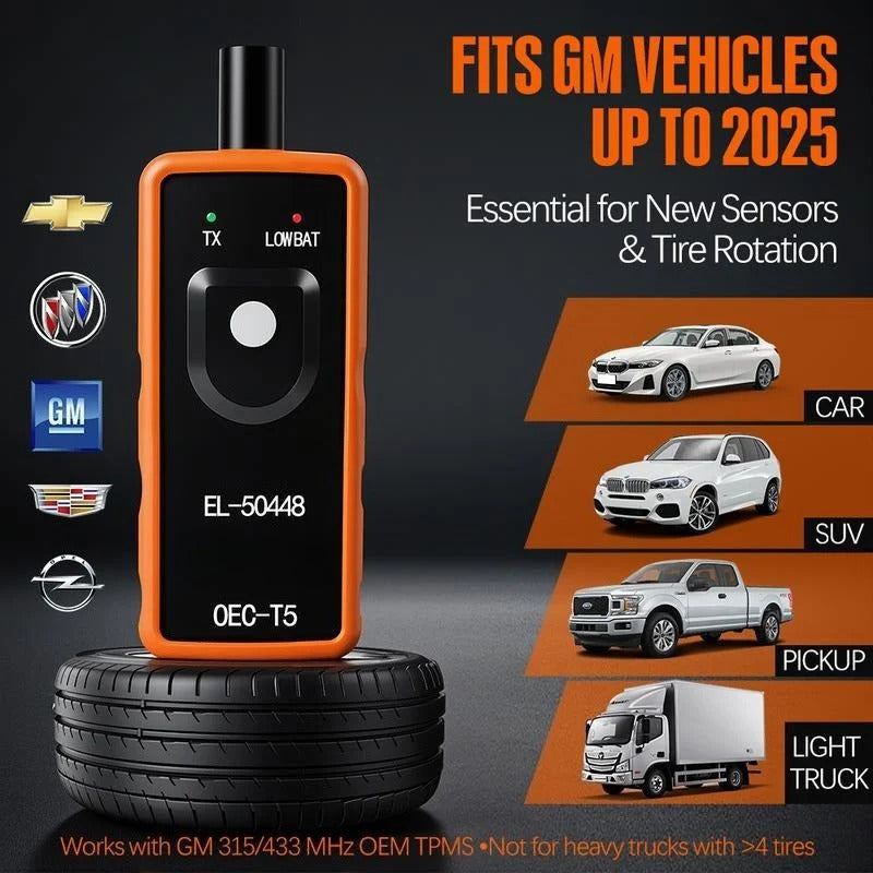 EL-50448 TPMS Sensor Relearn Tool - Fast Tire Pressure Reset Solution