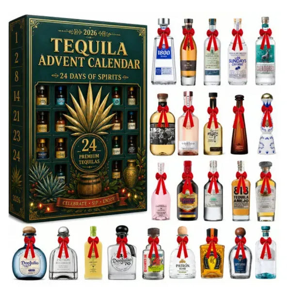 2026 Champagne Advent Calendar - 24-Day Collectible Christmas Countdown