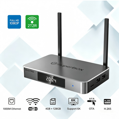 🔥S6 Max 2026 Super Box for TV⏰No Monthly Fees📶100% Free TV Box