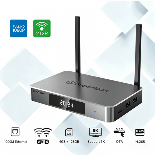 🔥S6 Max 2026 Super Box for TV⏰No Monthly Fees📶100% Free TV Box