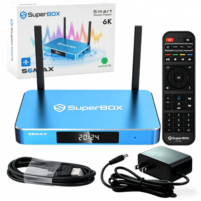 🔥S6 Max 2026 Super Box for TV⏰No Monthly Fees📶100% Free TV Box