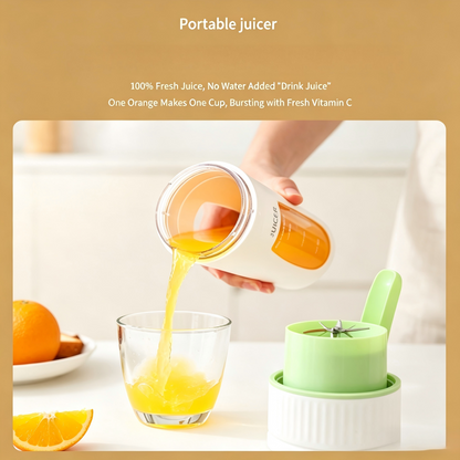 Portable Rechargeable Juicer Small Fruit Juice Cup Multifunctional Juicer for Students and Home Use