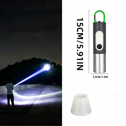 🔥Promotion - 48% OFF🔥LED Rechargeable Tactical Laser Flashlight 80000 High Lumens