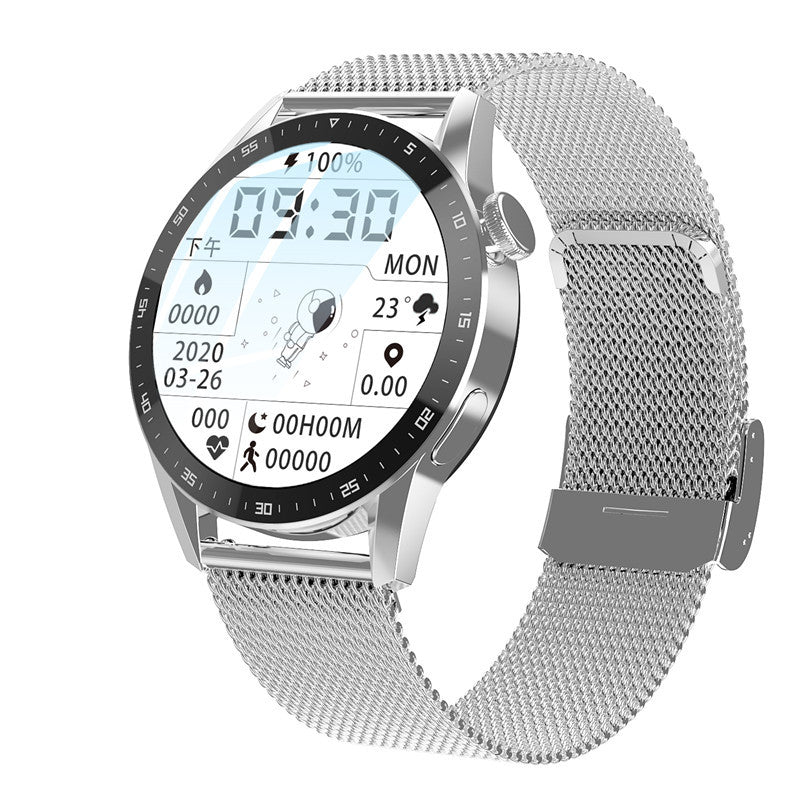 Smart Bluetooth Watch with All-Day Glucose Tracking