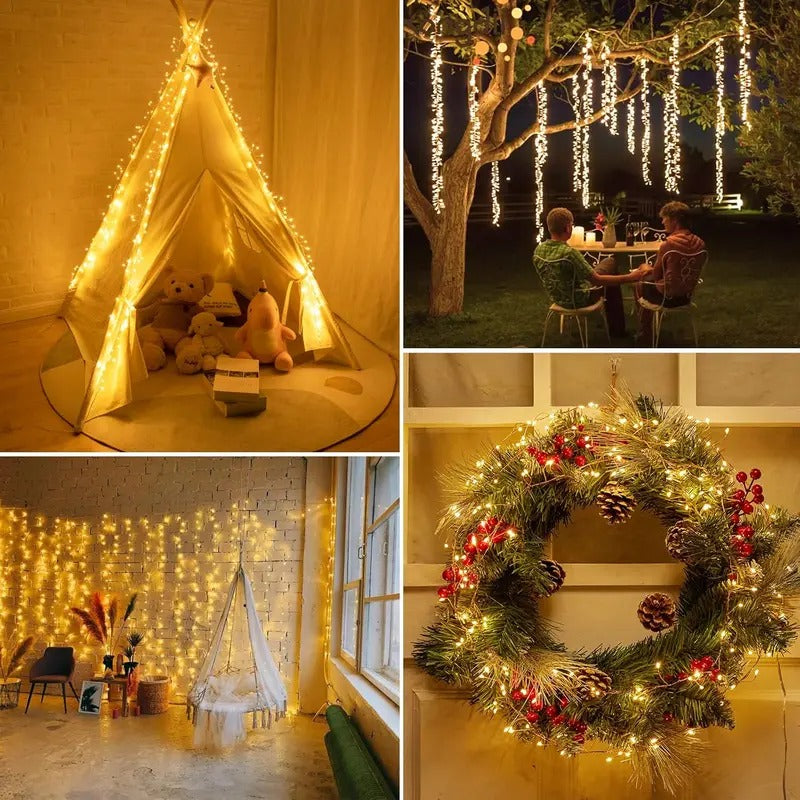 Copper Wire Waterproof Starry Fairy Lights