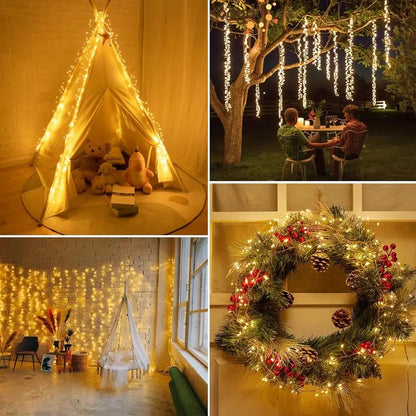 Copper Wire Waterproof Starry Fairy Lights