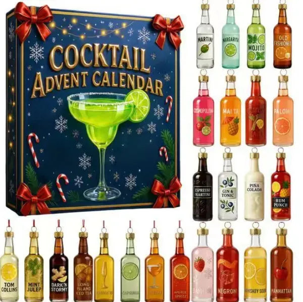 2026 Champagne Advent Calendar - 24-Day Collectible Christmas Countdown
