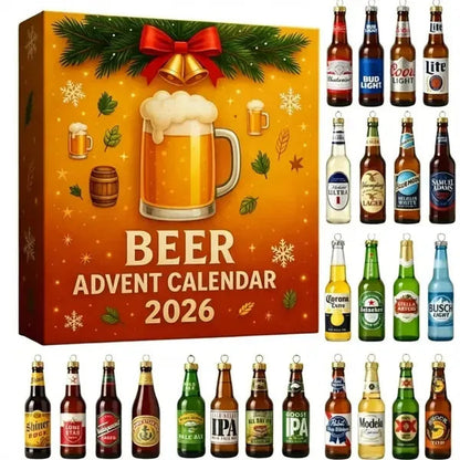 2026 Champagne Advent Calendar - 24-Day Collectible Christmas Countdown