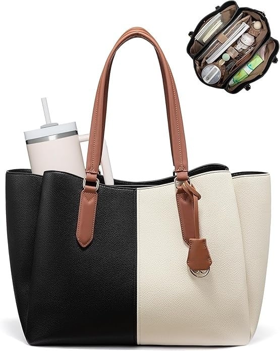 🎁50% off🔥💼Laptop Tote Bag – Triple Compartments, Fits 15.6" & 17.3" Laptops