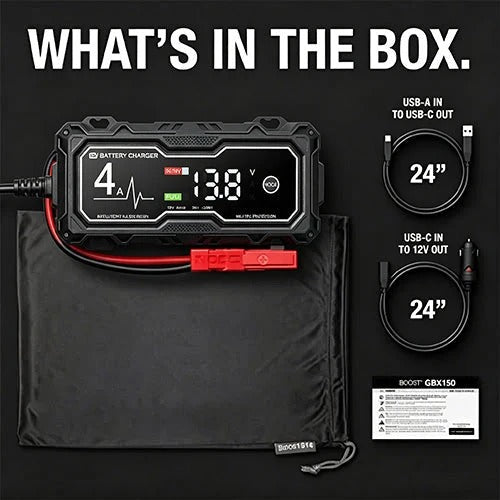 🔌GBX155 4250A Jump Starter – 10L Gas/8L Diesel, Smart Charger & Power Bank – FREE SHIPPING 💥