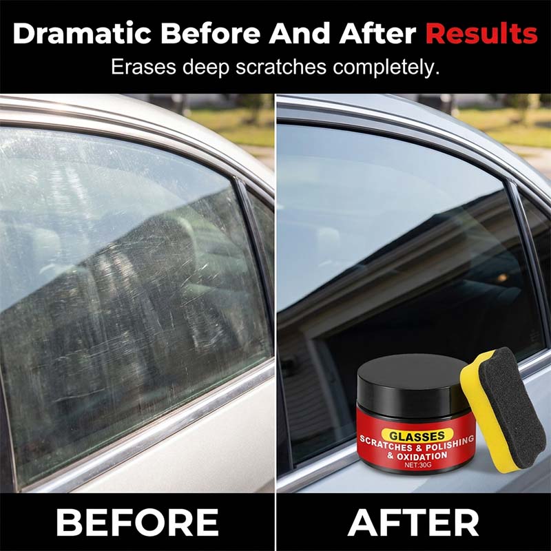 Glass Scratch Polishing & Repair Compound