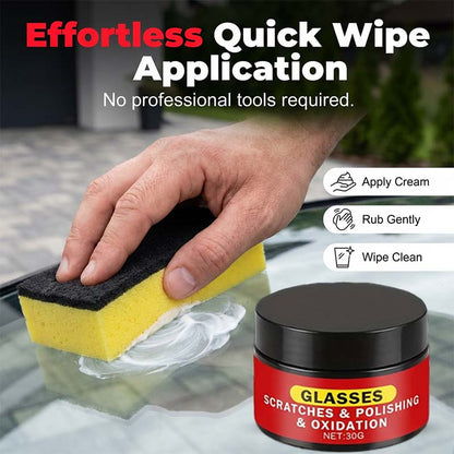 Glass Scratch Polishing & Repair Compound