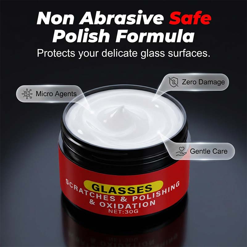 Glass Scratch Polishing & Repair Compound